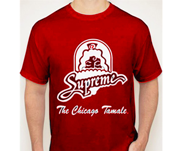 Supreme Multi Logo Tee Red